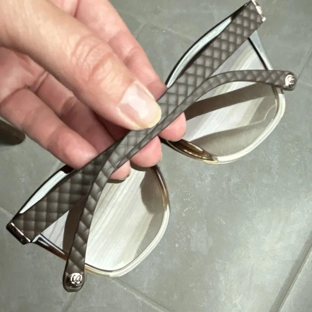 Jessica Simpson J5823 Women's Cat Eye Sunglasses Black Brown Gradient UV400